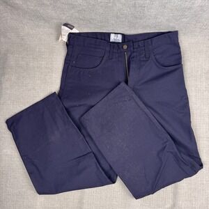 Tyndale Men's FR Work Pants Blue 33x29 Flame Resistant NWT